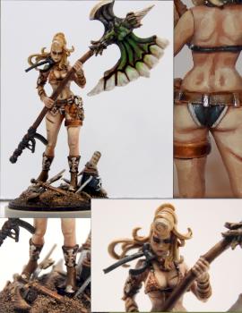 Kingdom Death Pinup Weapon Smith Collage by Screaming Antelope