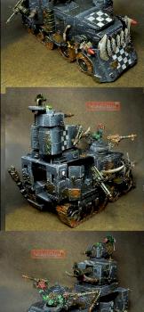 Space Orks War Wagon 1 by Sunfalcon