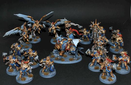 Age of Sigmar Stormcast Eternals Army by FeldungAnfauglir