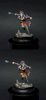 Minx by Guild Ball (Ax Faction crossover) by MaGie