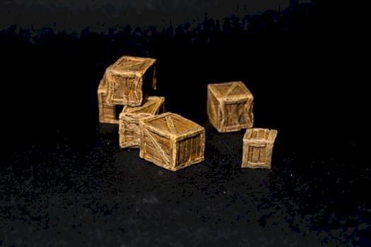 Wooden Boxes set by MisterSwarm