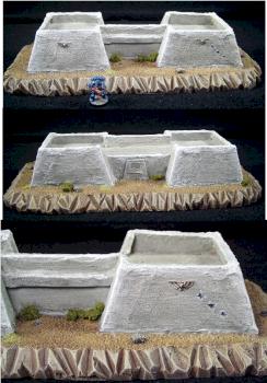 Bunker Terrain for 40K or other games by CaptNarcissisto