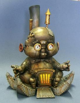 Armorcast steam Buddha by Mousemuffins