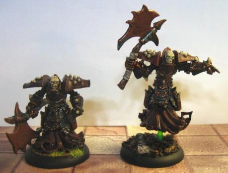 Cryx Bane Thrall Leader & Trooper by Blackstar