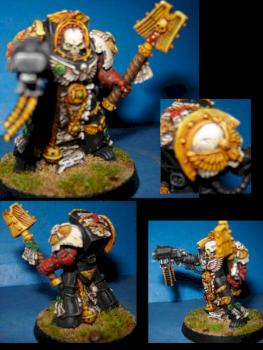 Blood Ravens Terminator Chaplain by kettilman