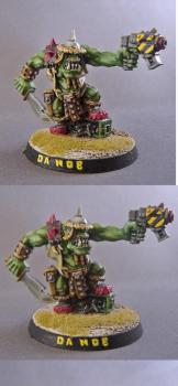 Games day ork! by languin