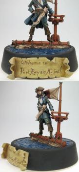 Jack Sparrow 54mm by Tuffskull MKII