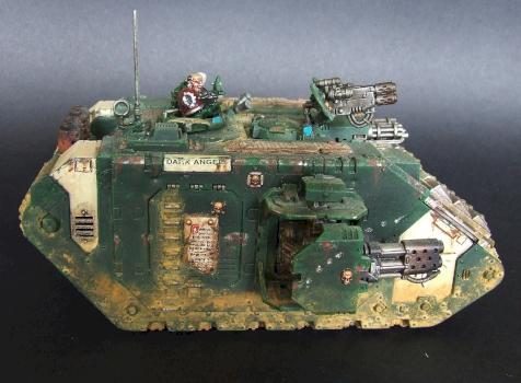 Dark Angels Land Raider by WatrobaR