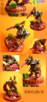 Ork, Nob FRISKO  Killa Ork Circus by Gotzork