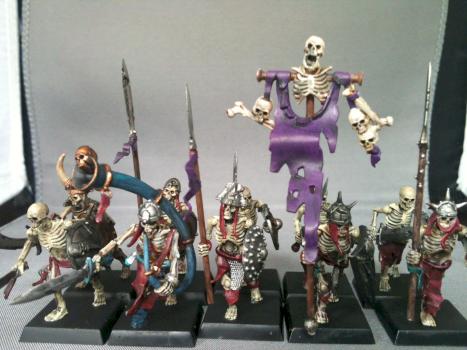 Warhammer Vampire Counts Skeletons by Violettra