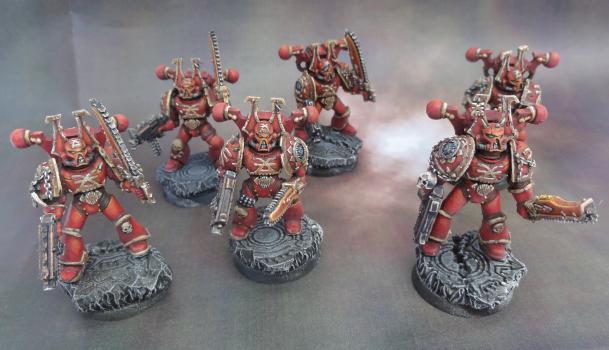 World Eaters Khorne Berserkers by Swampy