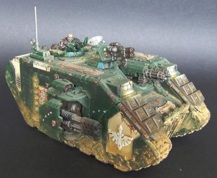 Dark Angels Land Raider by WatrobaR