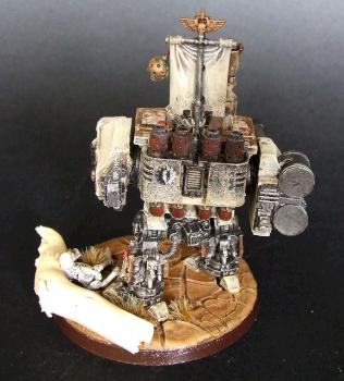 Dark Angels Venerable Dreadnought. by WatrobaR