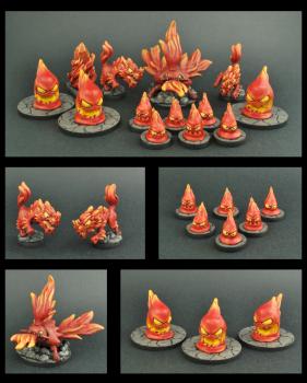 Super Dungeon Explore: Fireflow Denizens by MiniKingdom