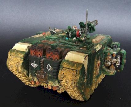 Dark Angels Land Raider by WatrobaR