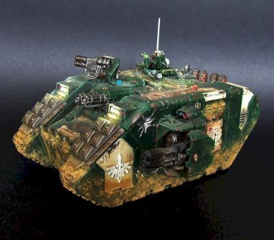 Dark Angels Land Raider by WatrobaR