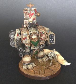 Dark Angels Venerable Dreadnought. by WatrobaR