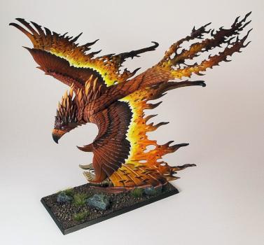 High Elves Flamespyre Phoenix - brighter photo by Jarrett