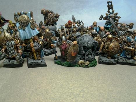 WIP Dwarf army by gilsby