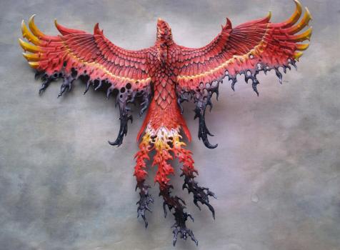 Flamespyre Phoenix by PowerhouseMiniatures