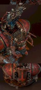 Imperial Knight of Khorne closeups by Monstroys