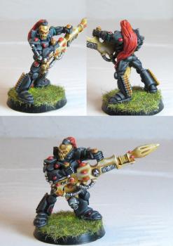 Eldar dark reaper exarch conversion by macvayss