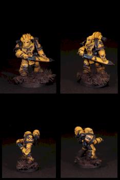 imperial fists captain (horus heresy) by spex