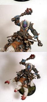 Epic Borka Trollbloods Warlock by Toadpainter