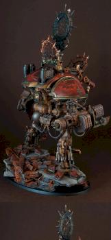 Imperial Knight of Khorne by Monstroys