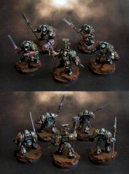 Grey Knights Terminators / Paladins & Inquisitor by highelf