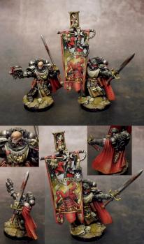 Space Marine Black Templars Honor Guard by Dante77