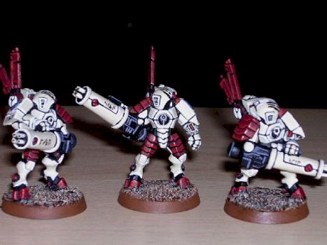 Tau Stealth Battlesuits by phoenixlord it83