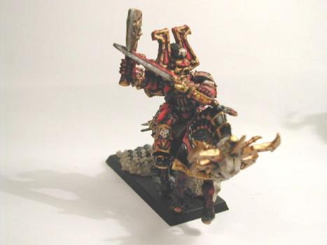 Khorne knight champion by frank