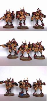 Tau Crisis Battlesuits by phoenixlord it83