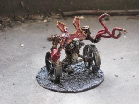 Khorne Blood Slaughterer Daemon Engine World Eater by slaaneshchild