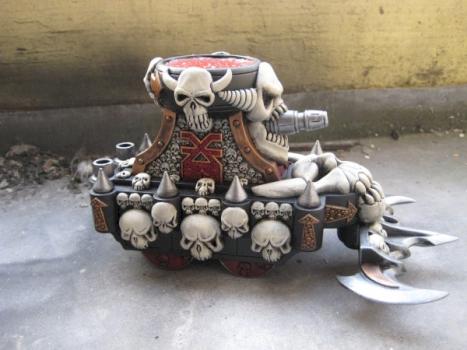 Khorne Cauldron of Blood Machine Démon Chaudron de Sang by slaaneshchild