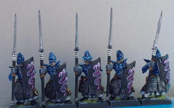 My Dark elf spearmen (part two) by ravenwing