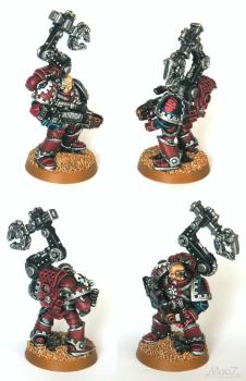 Crimson Fists Tactical Techmarine Plasma by Mooz from FeuWeu