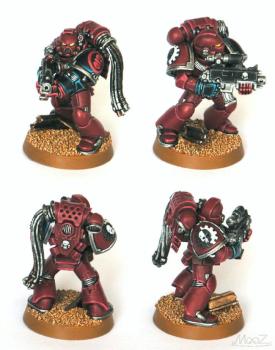 Crimson Fists Tactical Techmarine by Mooz from FeuWeu