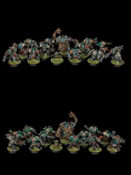 The Gouged Eye - Orc Blood Bowl Team by warhamsterpainting