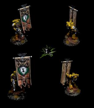 primaris ancient imperial fists warhammer 40K by CroWarGamePainting