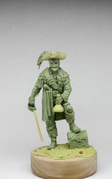 Undead Pirate (75 mm) by Thantor