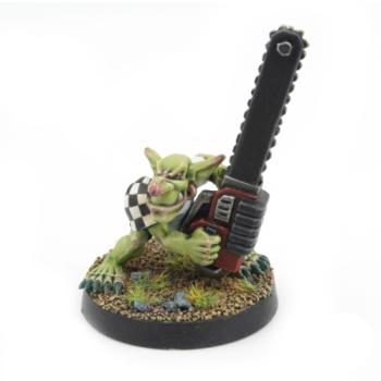 Goblin Special Weapon with chainsaw by Mr Scream