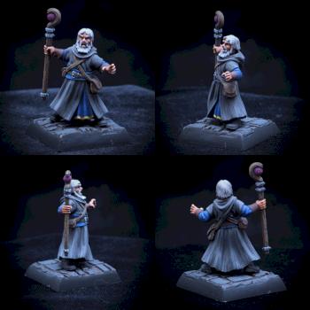 Frostgrave wizard by El Sabel