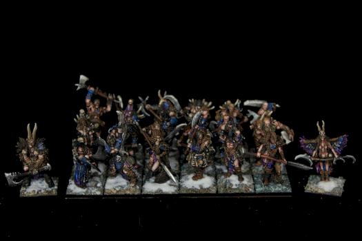 Hate Brabarians Warriors of Chaos, Marauders by warhamsterpainting