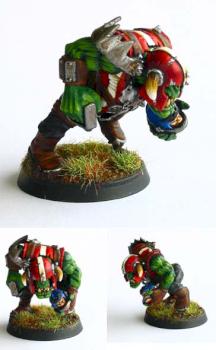 Blood Bowl LineOrc by Squiggoth