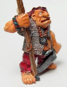 A GW Ogre Standard bearer by ledruidepanoramix