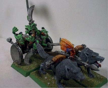 Goblin Wolf Chariot by fastball24