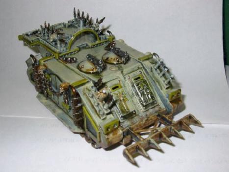 Death Guard Rhino by Peredyne