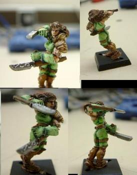 Female wood elf wardancer from unknown origin by wizard of the strom